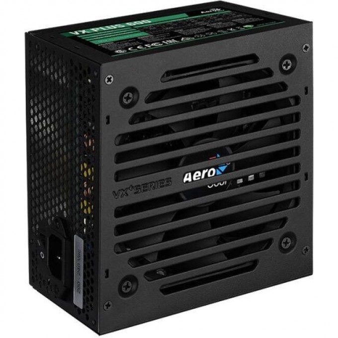 Блок питания AEROCOOL VX PLUS 800W, 800Вт, 120мм, черный 1118648