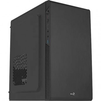 Корпус AEROCOOL CS-106-S-BK-v1 черный без БП mATX 4x120mm 1xUSB2.0 1xUSB3.0 audio