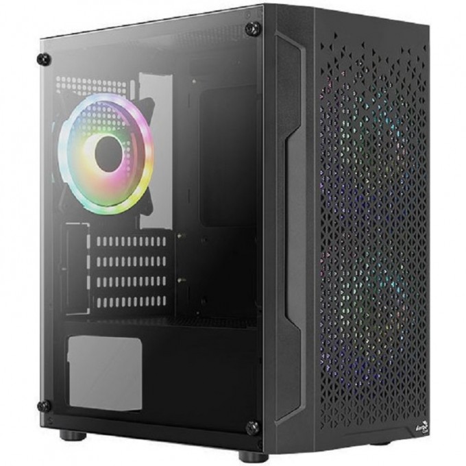 Корпус AEROCOOL TRINITY MINI-G-BK v2 черный без БП mATX 6x120mm 1xUSB2.0 2xUSB3.0 audio bott PSU 1440921