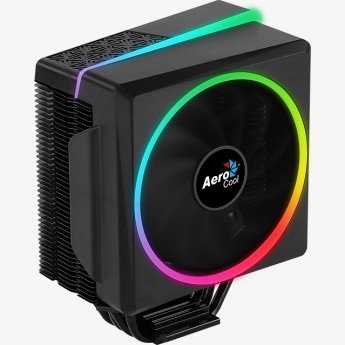 Устройство охлаждения(кулер) AEROCOOL Cylon 4 4-pin 14-26dB Al+Cu 145W 550gr LED Ret